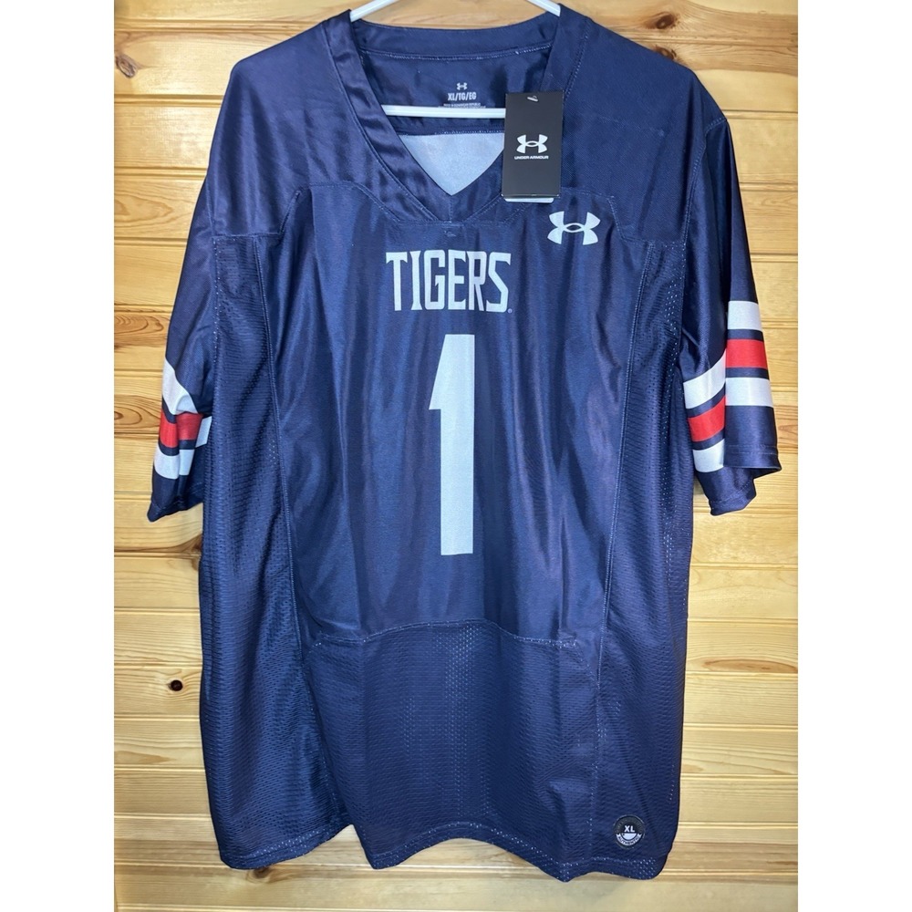 Under Armour Tigers Jackson‎ State University Football Jersey XL NCAA $110 NWT
